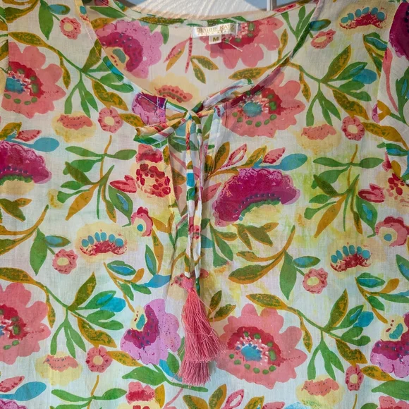 Vibrant Floral Mini Dress - Picture 15 of 15